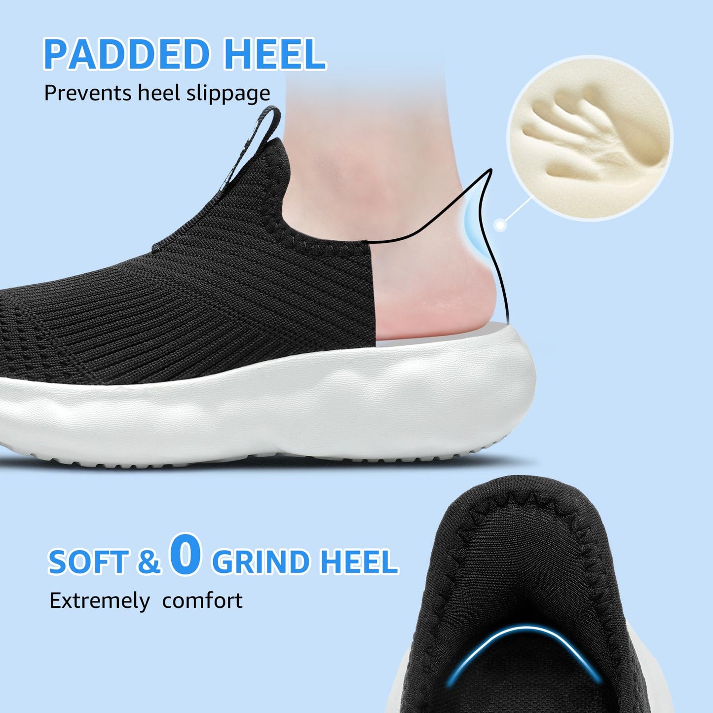 STQ KIDS Slip-On Sneakers for Boys Size 2