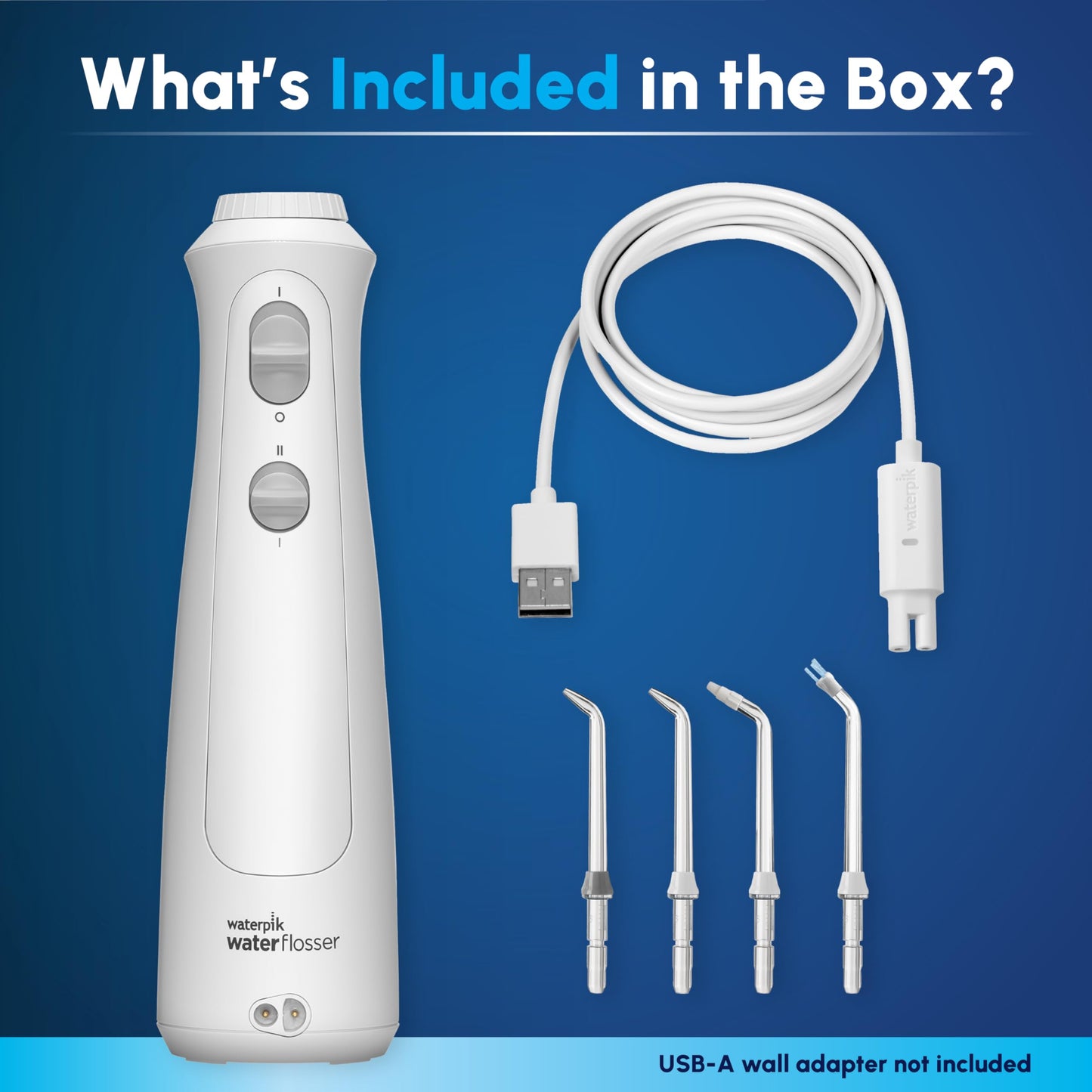 Waterpik Cordless Portable Water Flosser for Travel