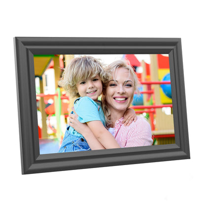 Forc Digital Picture Frame WiFi 10.1 Inch Digital Photo Frame, Electronic Picture Frame, 16GB Storage, Auto-Rotate, IPS Touch Screen, Easy Setup and Share Photos and Videos via Free App from Anywhere