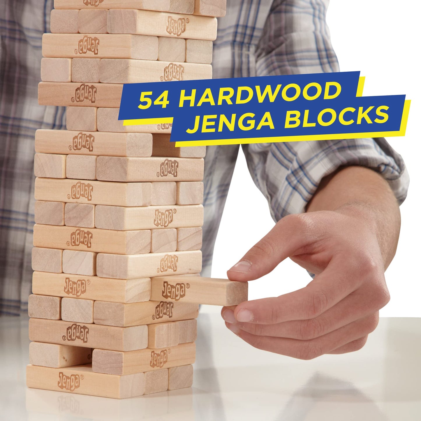Hasbro Jenga Game - Classic Stacking Tower