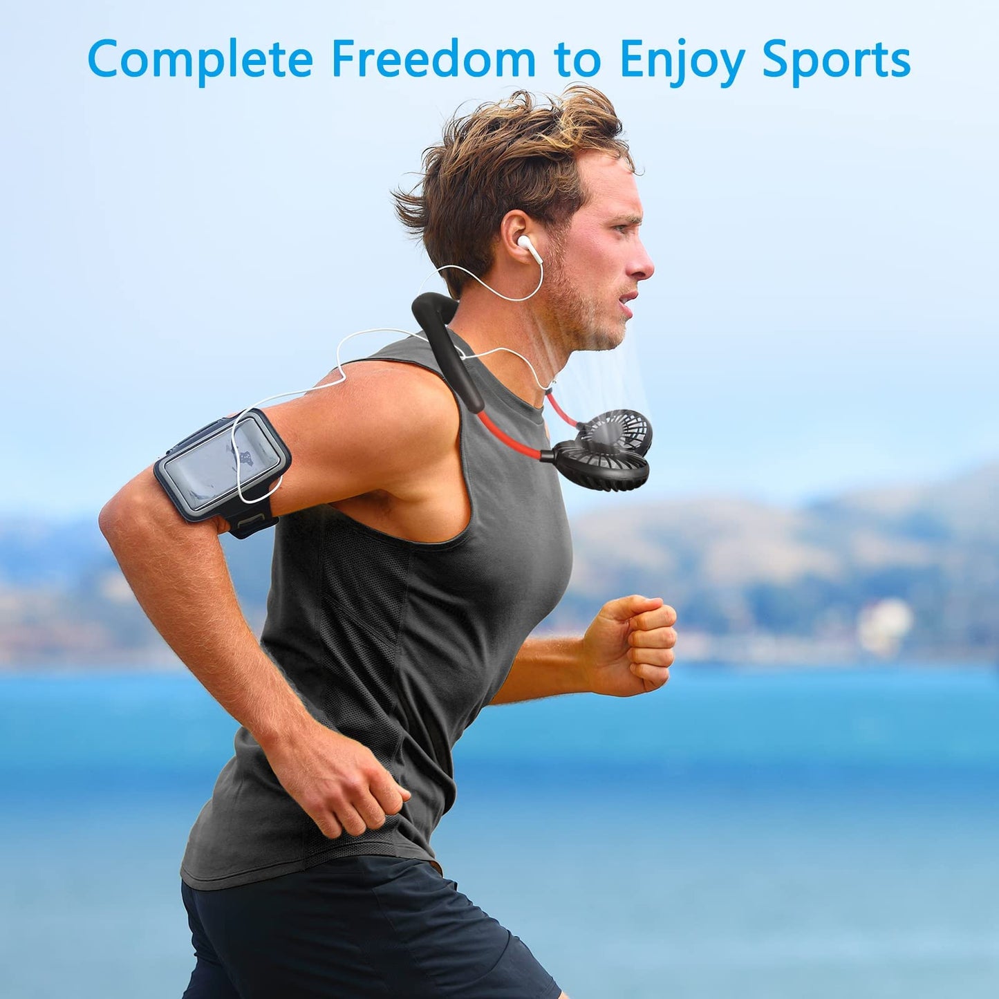 Portable Neck Fan Hands-Free Mini Cooling Fan