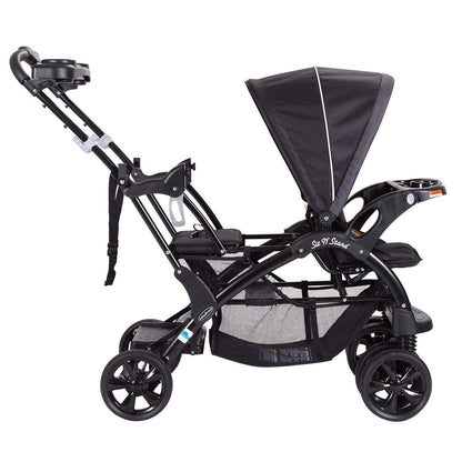 Baby Trend Sit N' Stand Double Stroller, Onyx