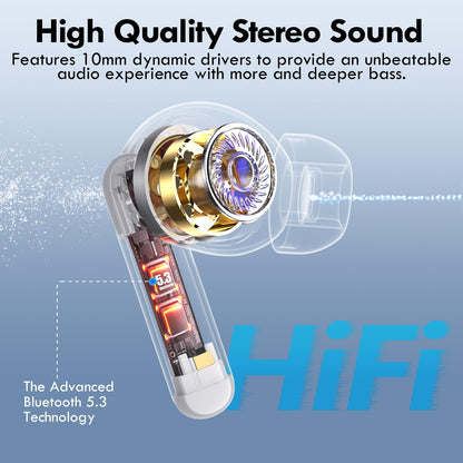 Wireless Earbuds with 48 Hours Playtime