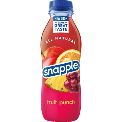 Snapple Fruit Punch Juice Drink, 12-Pack