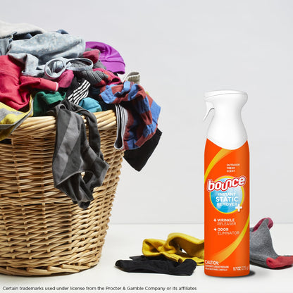 Bounce 2 Pack Anti-Static Spray & Fabric Refresher