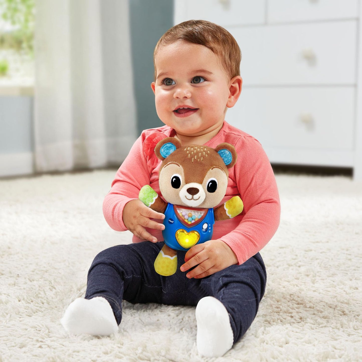 VTech Cuddle and Sing Bear Toy for Babies