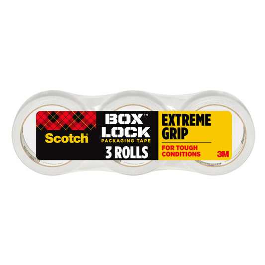 3 Rolls Scotch Extreme Grip Packing Tape