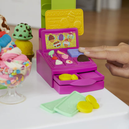 Play-Doh Ice Cream Truck Toy Playset for Kids