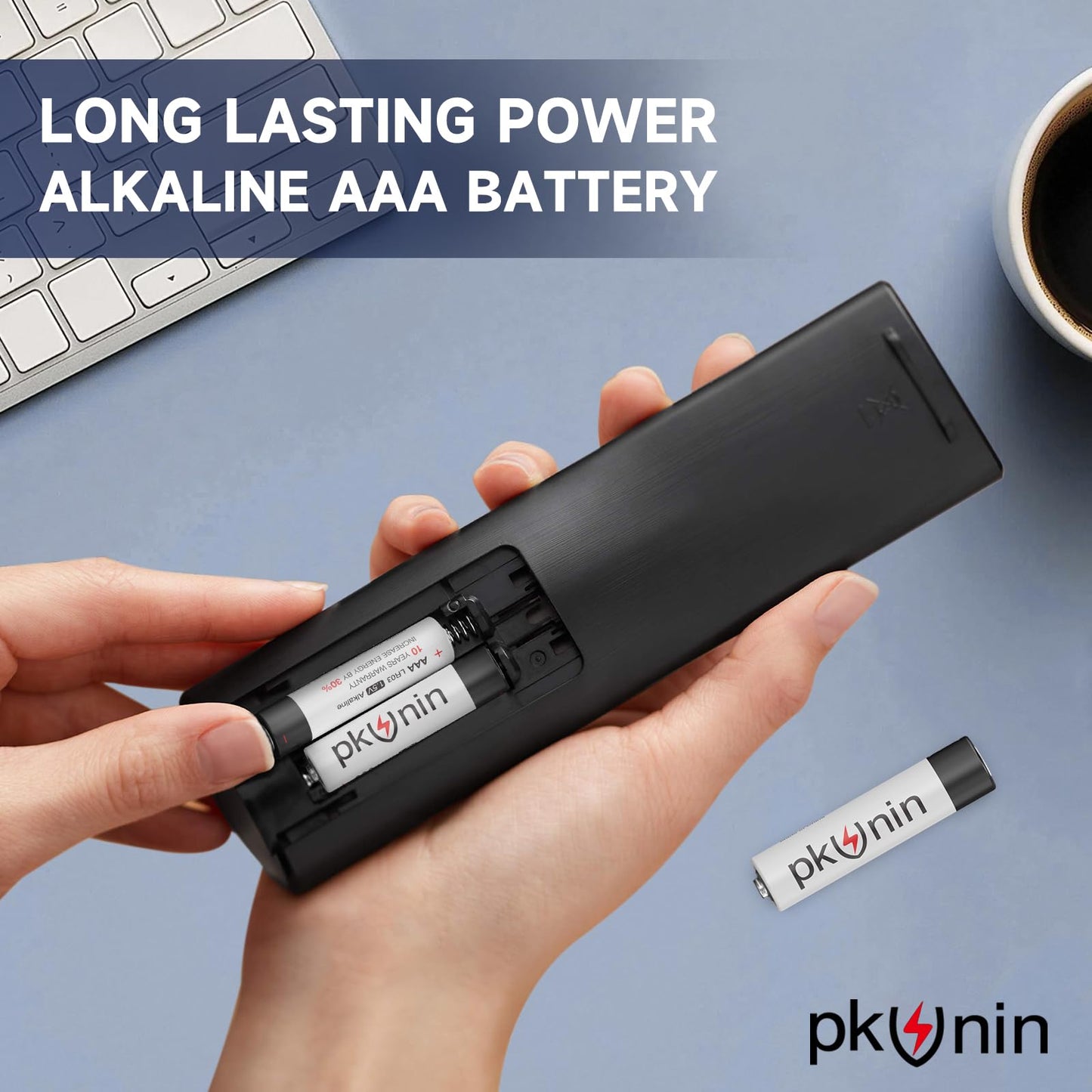 360 Pack PKUNIN AAA Alkaline Batteries