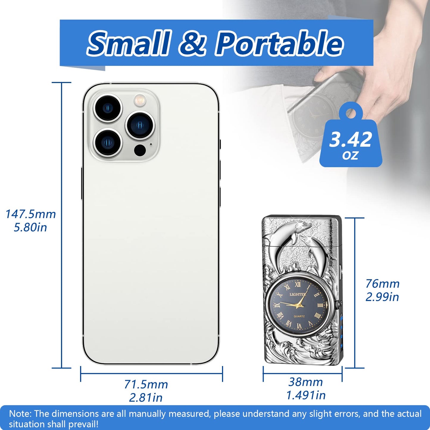 USB Rechargeable Windproof Plasma Lighter TIKIUKI