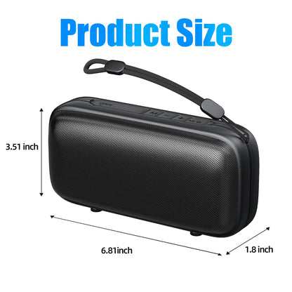 Portable Bluetooth Speaker with TWS and AUX Support