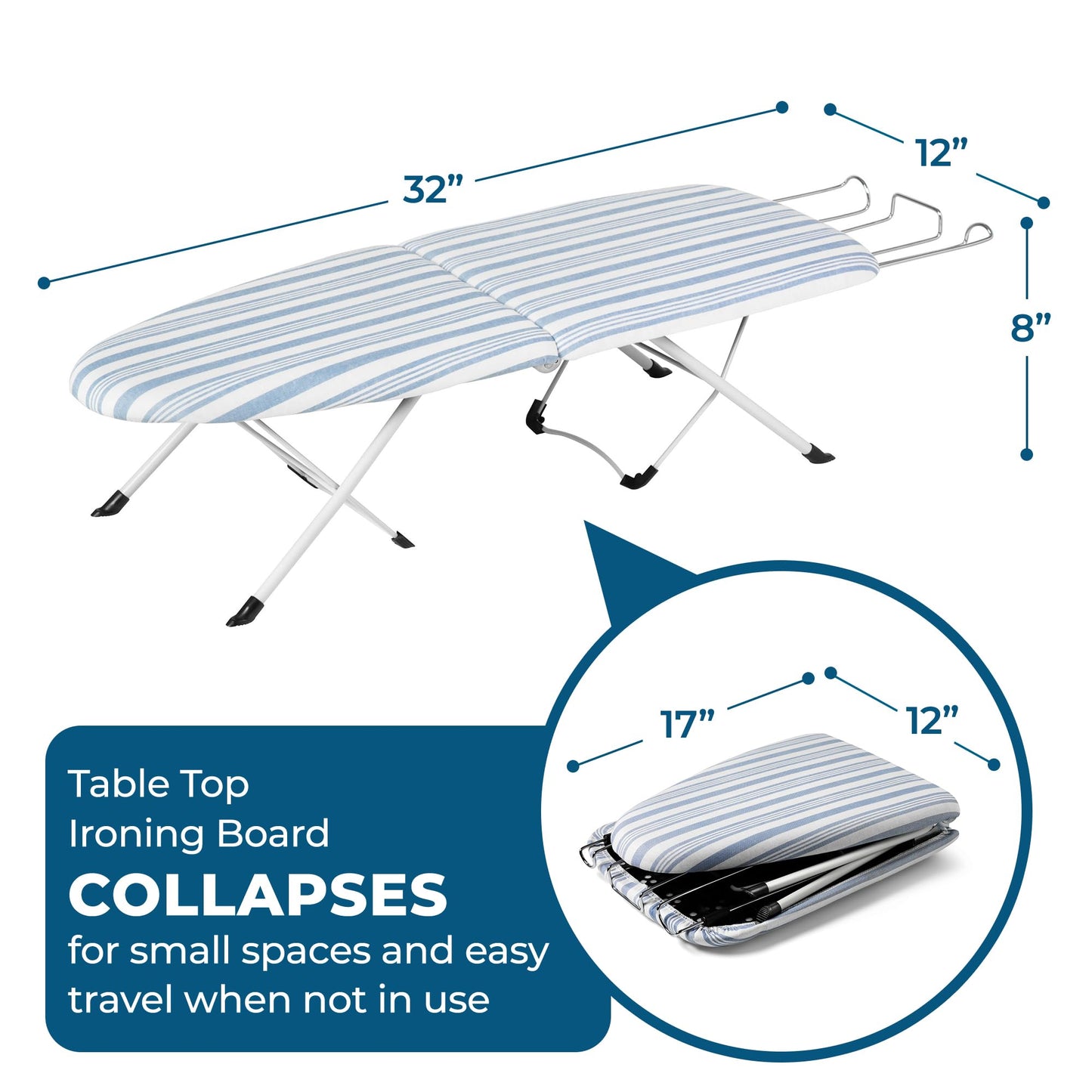 Folding Tabletop Ironing Board by Honey-Can-Do