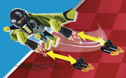 Playmobil Air Stunt Show Service Station Set