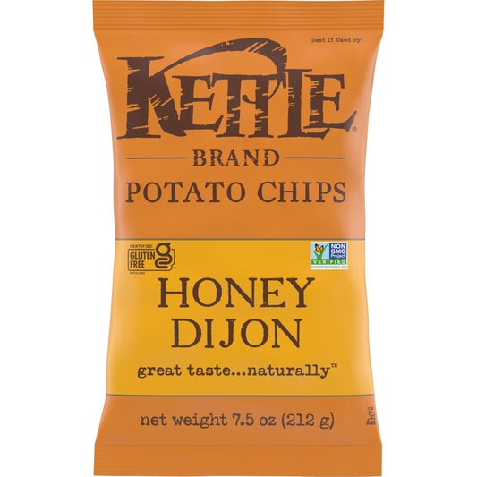 Honey Dijon Kettle Brand Potato Chips 7.5 Oz