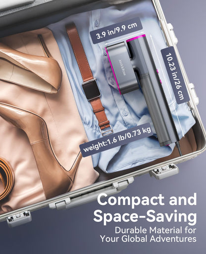 Portable Travel Steamer for Clothes by Jack & Rose