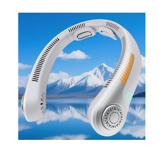 Portable Bladeless Neck Fan - 5 Speeds