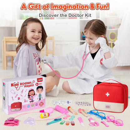 Doctor Play Set for Kids with Stethoscope