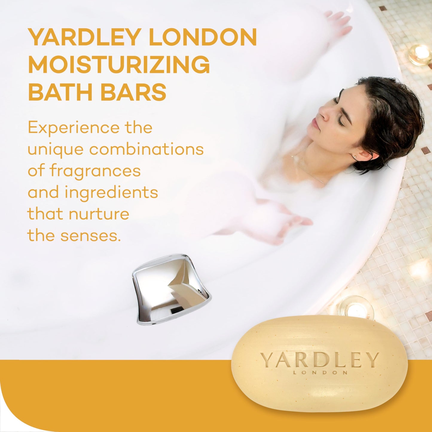 4 Pack Yardley Oatmeal Almond Bar Soap