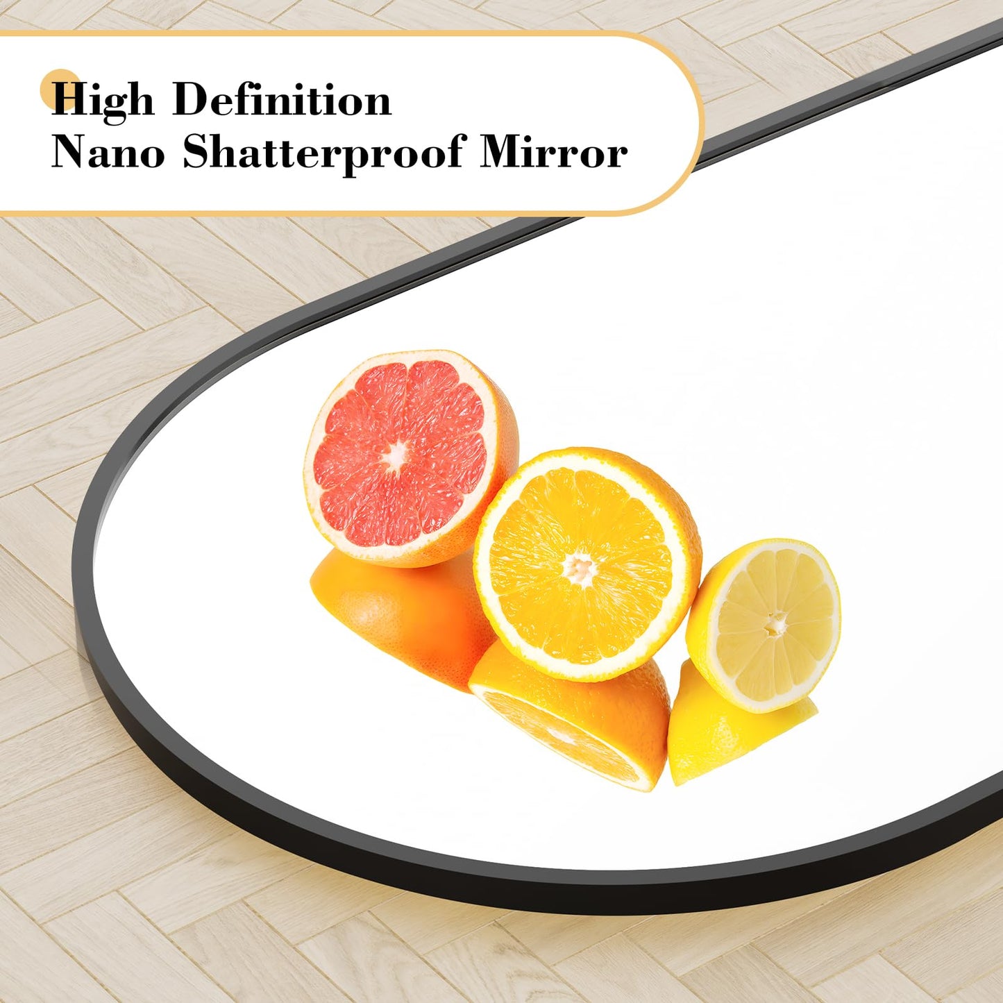 Full Length Mirror with Stand by OLIXIS
