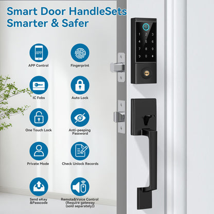 Smart Fingerprint Door Lock with Keyless Entry