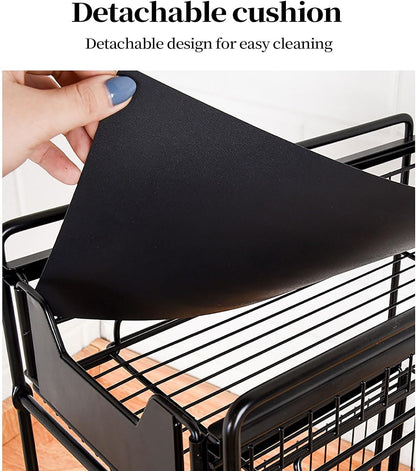 Under Sink Organizer with Sliding Drawer Storage