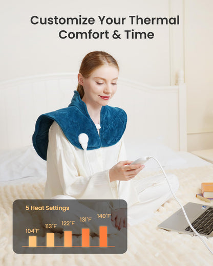 Weighted Heating Pad for Neck and Shoulders
