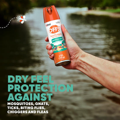 OFF! Mosquito Repellent Spray, 15% DEET, 4 Oz