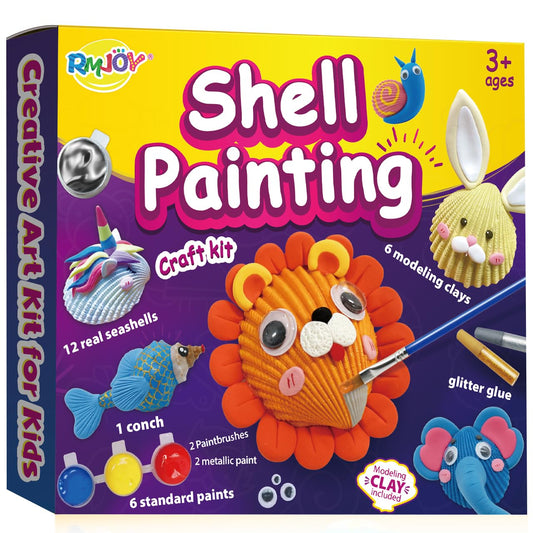 Sea Shell Painting Kit for Kids - RMJOY