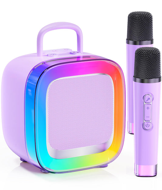 Karaoke Machine for Kids with 2 Microphones