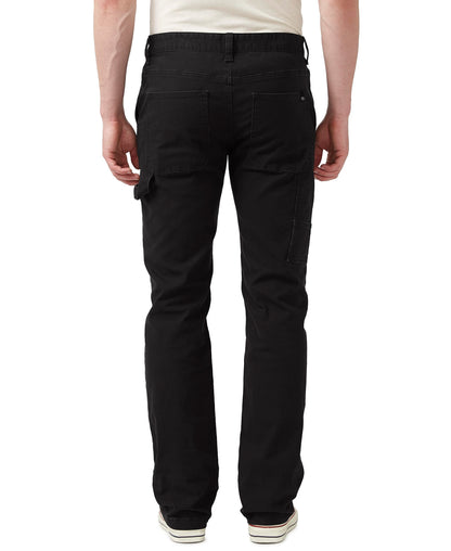 Buffalo David Bitton Men's Carpenter Pants, Black