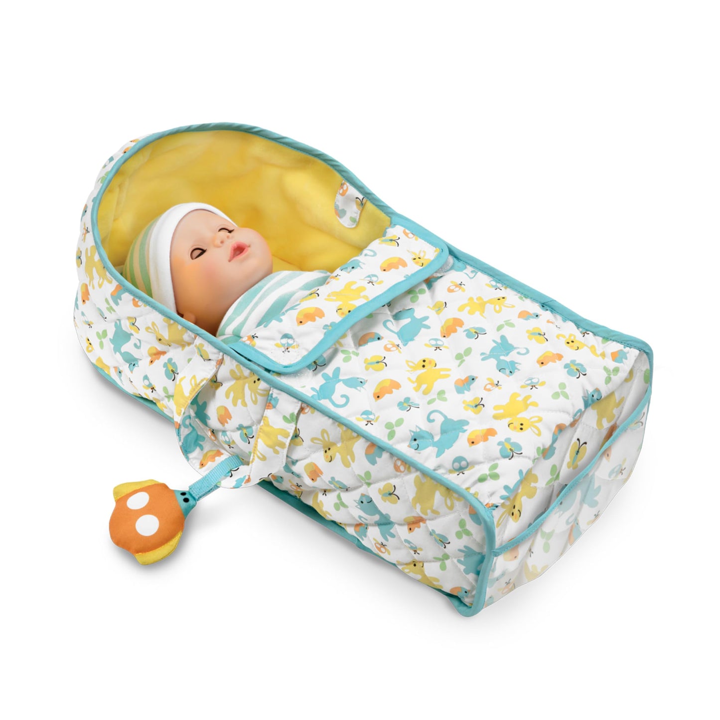 Melissa & Doug Doll Bassinet Play Set with Toy