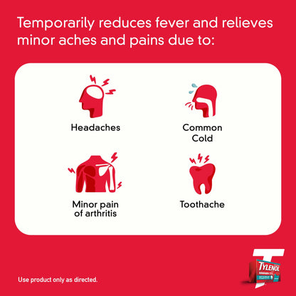 Tylenol Extra Strength Acetaminophen Pain Reliever 24 ct