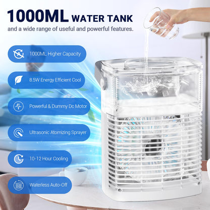 4-IN-1 Portable Air Conditioner with Timer