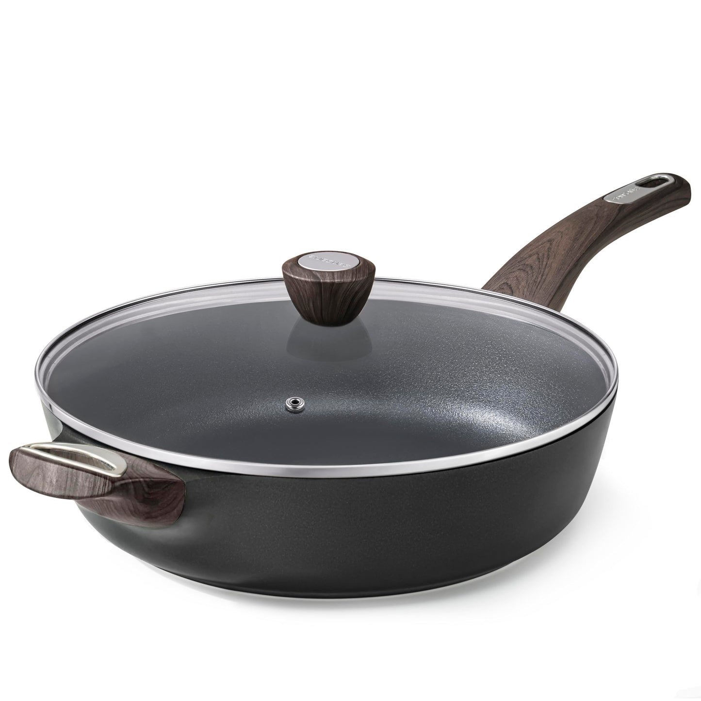 10.5 Inch SENSARTE Nonstick Frying Pan with Lid