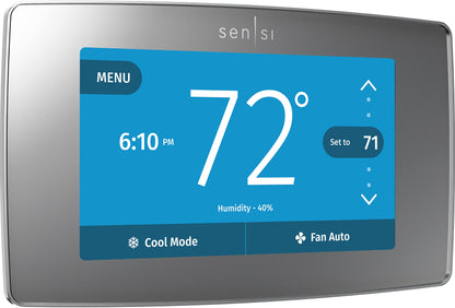 Emerson Smart Wi-Fi Thermostat with Touchscreen Display