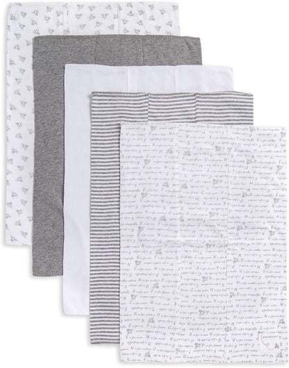 Burt's Bees Baby Organic Cotton Burp Cloths 5-Pack