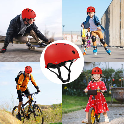 Dual Certified Skateboard and Bike Helmet for All