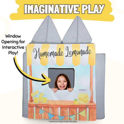 Kids Foam Sofa Play Panel - Lemonade Stand
