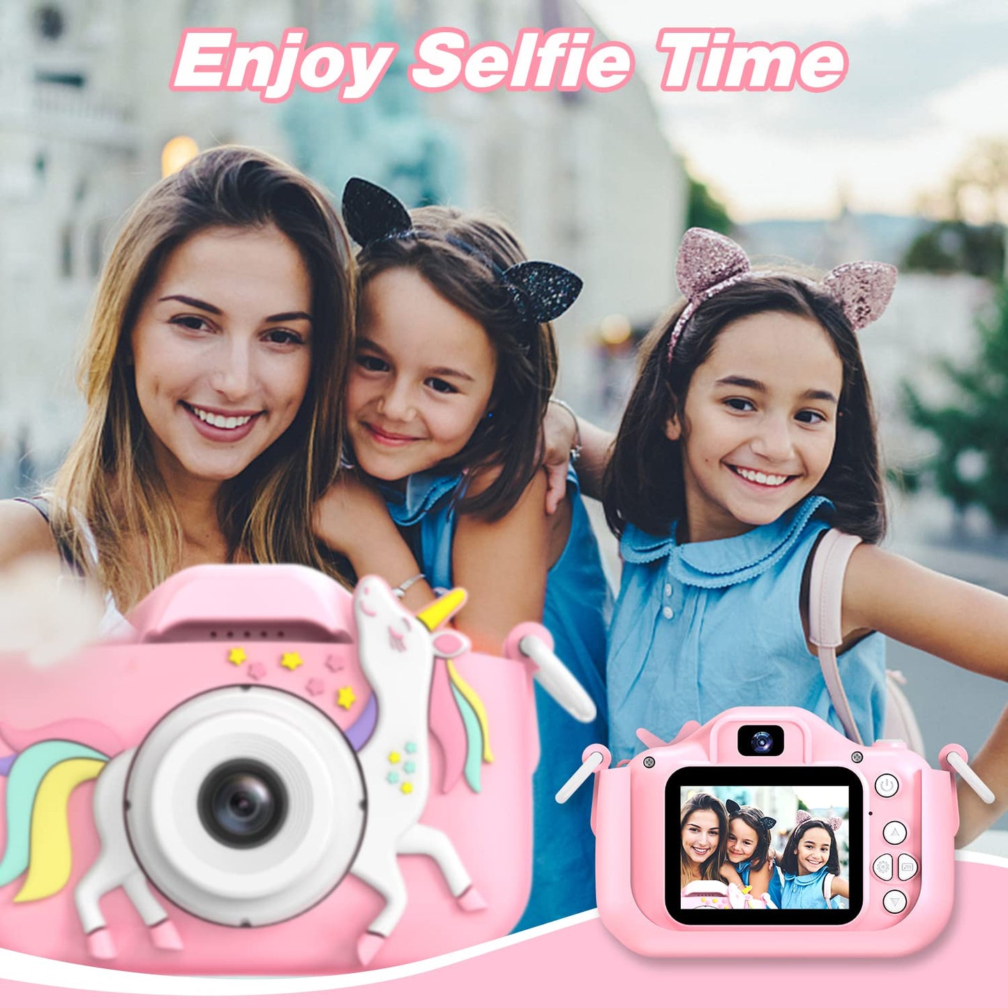 Kids Digital Video Camera by Goopow with SD Card