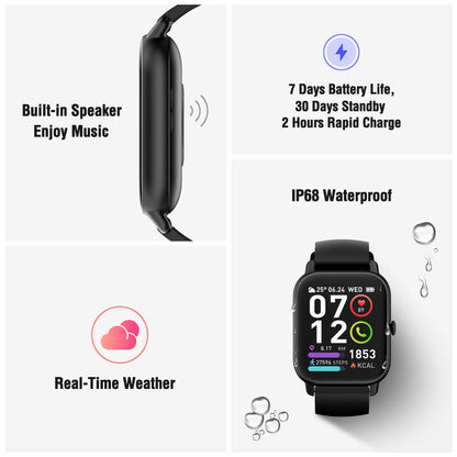 Smart Watch with Heart Rate & Sleep Monitor