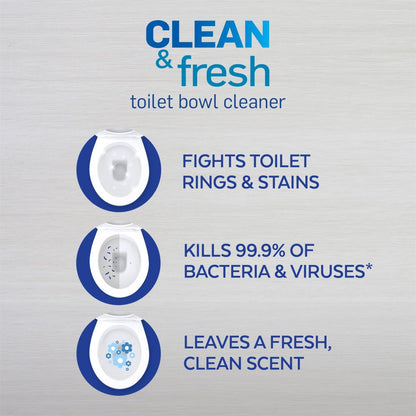 Lysol Toilet Bowl Cleaner Gel, Forest Rain Scent