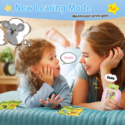 Toys for 2 3 4 5 Year Old Boys and Girls, 384 Sight Words Talking Flash Cards Autism Sensory Toys for Autistic Children, Speech Therapy Toys Educational Learning Montessori Toys