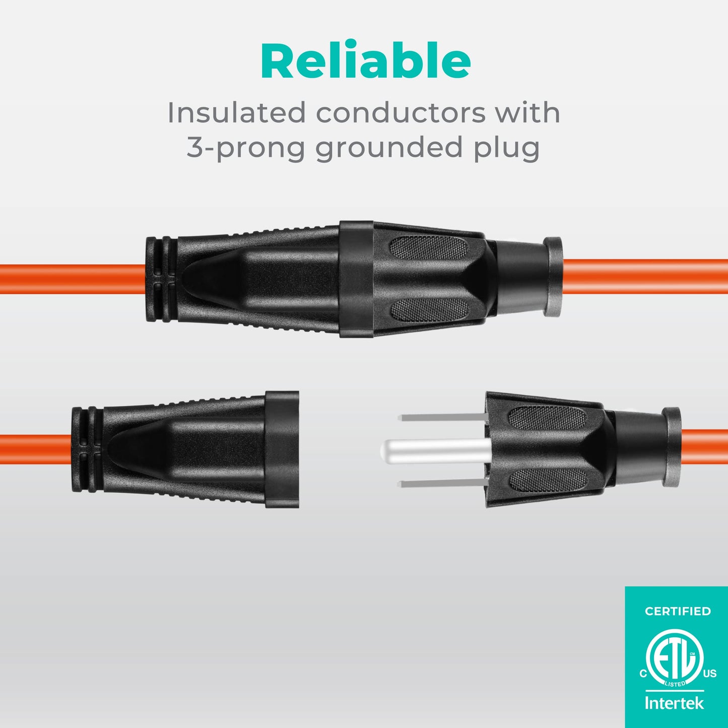20ft KMC Outdoor Extension Cord, 16-Gauge