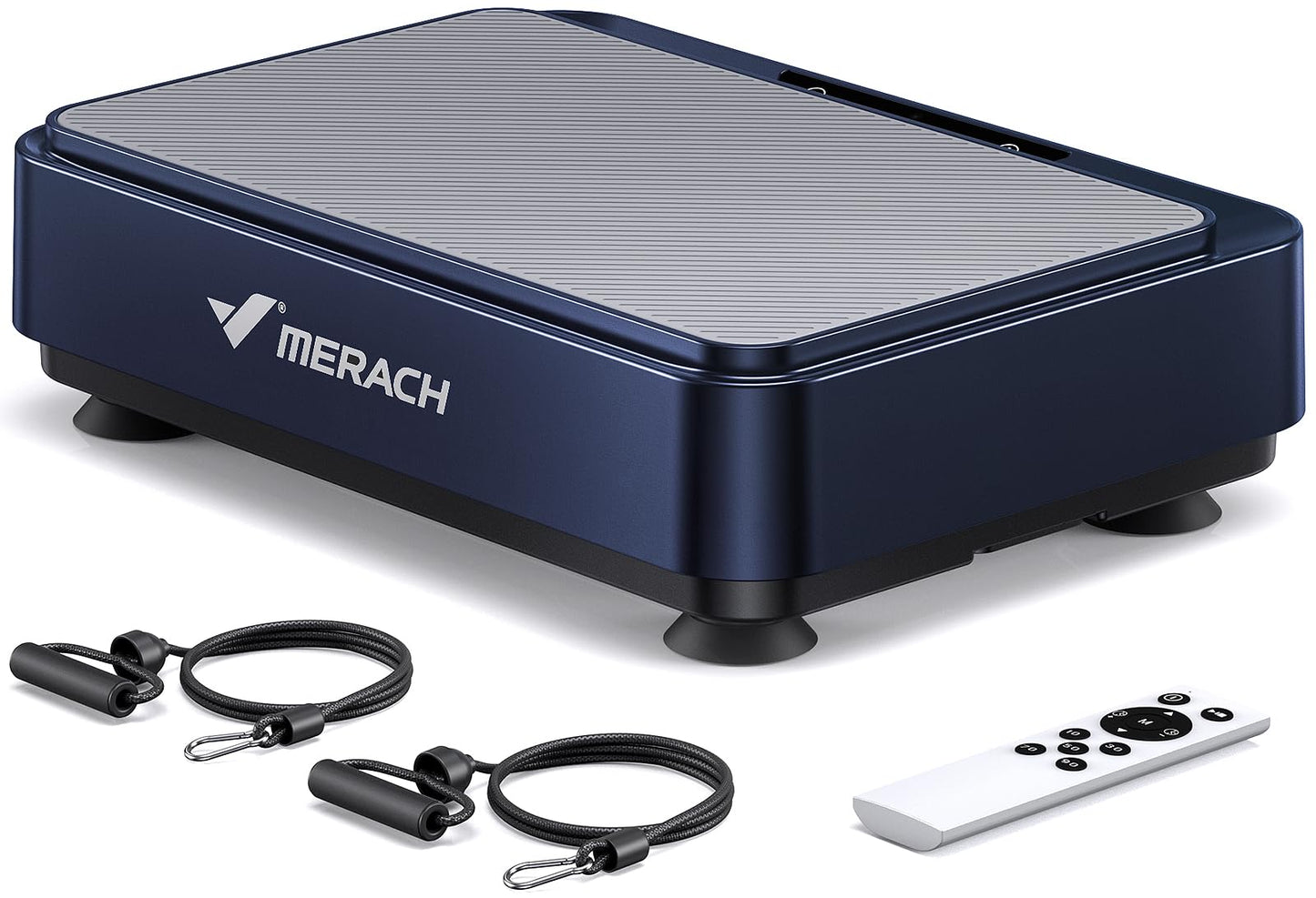 MERACH Full Body Vibration Plate with Ropes