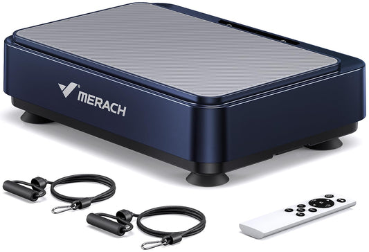 MERACH Full Body Vibration Plate with Ropes