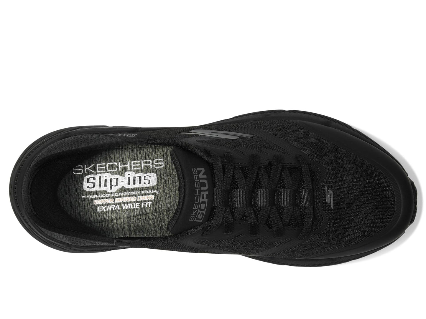 Skechers Men's Max Cushioning Premier 2.0 Ascendant II Hands Free Slip-Ins Sneaker, Black/Black, 10.5
