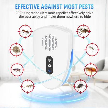 Ultrasonic Pest Control Repeller 6-Pack