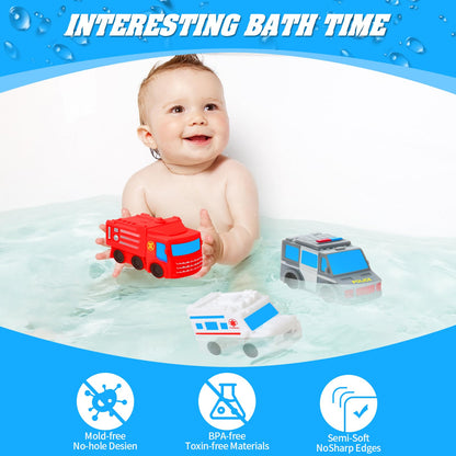 Mold-Free Bath Toys for Toddlers 1-3