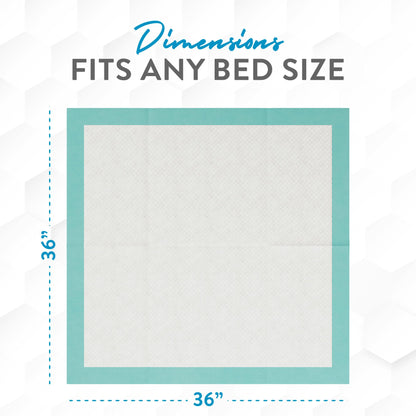 50 Pack Extra Large Disposable Bed Pads