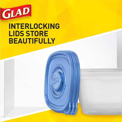 GladWare Food Storage Containers, Lock Tight Seal